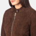 Kelsee Mocha Suede Jacket